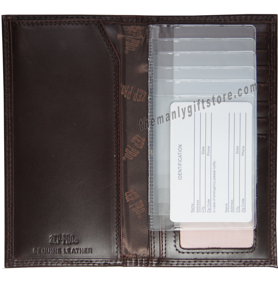 Louisville Cardinals Wrinkle Zep Pro Leather Bifold Wallet