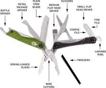 Load image into Gallery viewer, Dime Green Multi tool