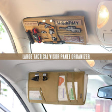 Load image into Gallery viewer, Tactical Truck Visor Organizer MOLLE EDC Pouch