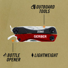 Load image into Gallery viewer, Dime Red Multi tool
