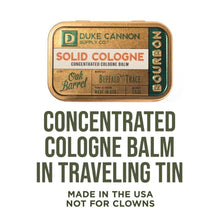 Load image into Gallery viewer, Solid Cologne - Bourbon