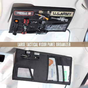 Tactical Truck Visor Organizer MOLLE EDC Pouch