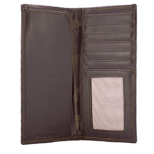 Load image into Gallery viewer, Shotgun Shell Roper Secretary Old School Brown Camo Leather Wallet