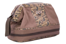Load image into Gallery viewer, Lab Brown Waxed Canvas Old School Camo Toiletry Dopp Bag