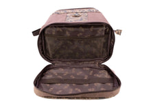 Load image into Gallery viewer, Bass Brown Waxed Canvas Old School Camo Toiletry Dopp Bag