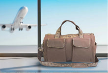 Load image into Gallery viewer, Turkey Waxed Canvas Old School Camo Weekender Bag