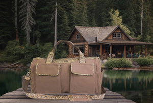 Turkey Waxed Canvas Old School Camo Weekender Bag