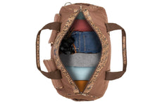 Load image into Gallery viewer, Turkey Waxed Canvas Old School Camo Weekender Bag