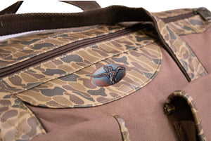 Turkey Waxed Canvas Old School Camo Weekender Bag