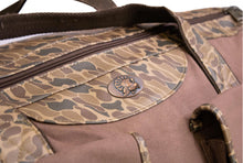 Load image into Gallery viewer, Turkey Waxed Canvas Old School Camo Weekender Bag