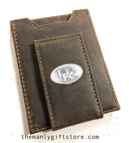 Kentucky Leather Front Pocket Wallet