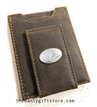 Load image into Gallery viewer, Mahi-Mahi Fish Leather Front Pocket Wallet