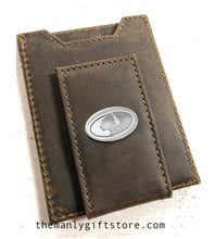 Load image into Gallery viewer, Mossy Oak Leather Front Pocket Wallet