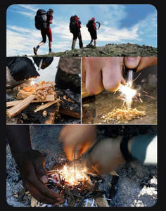 Flint Ferro Rod Magnesium Fire Starter