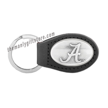Load image into Gallery viewer, Alabama Zep-Pro Leather Concho Key Fob Brown, Camo or Black