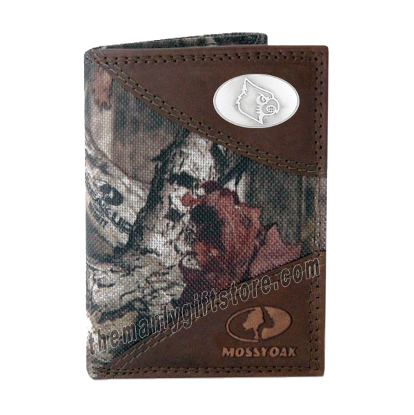 Louisville Cardinals Mossy Oak Camo Trifold Wallet – Manly Gift Store
