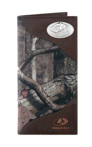 Labrador Dog Roper Mossy Oak Camo Wallet