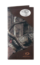 Load image into Gallery viewer, South Carolina Palmetto Tree Roper Mossy Oak Camo Wallet