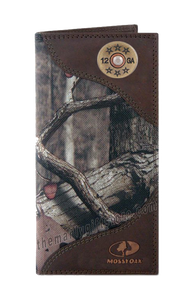 Shotgun Shell Roper Mossy Oak Camo Wallet