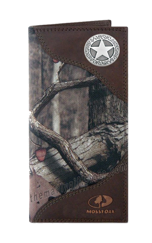 Texas Star Roper Mossy Oak Camo Wallet