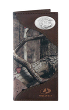 Load image into Gallery viewer, Turkey Strutting Mossy Oak Camo Roper Wallet