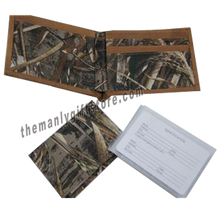 Load image into Gallery viewer, Mossy Oak Logo Zep Pro Bifold Wallet REALTREE MAX-5 Camo