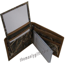 Load image into Gallery viewer, Mossy Oak Logo Zep Pro Bifold Wallet REALTREE MAX-5 Camo