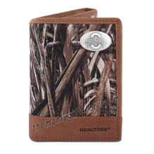 Load image into Gallery viewer, Ohio State Buckeyes Zep Pro Trifold Wallet REALTREE MAX-5 Camo