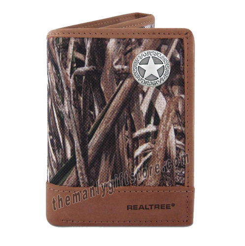 Texas Star Zep Pro Trifold Wallet REALTREE MAX-5 Camo