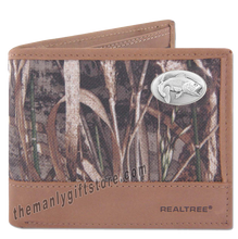 Load image into Gallery viewer, Largemouth Bass Zep Pro Bifold Wallet REALTREE MAX-5 Camo