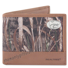 Load image into Gallery viewer, Kansas State Zep Pro Bifold Wallet REALTREE MAX-5 Camo