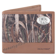 Load image into Gallery viewer, Kentucky Wildcats Zep Pro Bifold Wallet REALTREE MAX-5 Camo