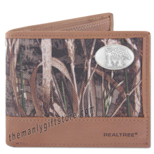 Load image into Gallery viewer, Memphis Tigers Zep Pro Bifold Wallet REALTREE MAX-5 Camo