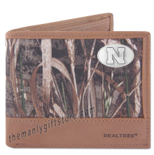 Load image into Gallery viewer, Nebraska Cornhuskers Zep Pro Bifold Wallet REALTREE MAX-5 Camo