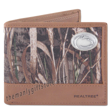 Load image into Gallery viewer, Penn State Nittany Lion Zep Pro Bifold Wallet REALTREE MAX-5 Camo
