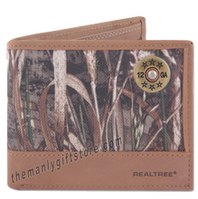 Load image into Gallery viewer, Shotgun Shell Zep Pro Bifold Wallet REALTREE MAX-5 Camo