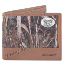 Load image into Gallery viewer, Troy Alabama Trojans Zep Pro Bifold Wallet REALTREE MAX-5 Camo