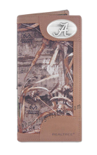 Load image into Gallery viewer, Alabama Crimson Tide Roper REALTREE MAX-5 Camo Wallet