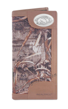 Load image into Gallery viewer, Arkansas Razorbacks Roper REALTREE MAX-5 Camo Wallet