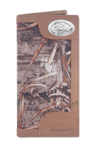 Load image into Gallery viewer, Largemouth Bass Roper REALTREE MAX-5 Camo Wallet