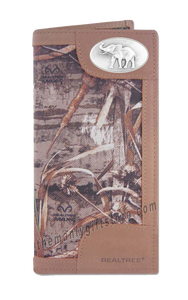 Elephant Alabama Roper REALTREE MAX-5 Camo Wallet