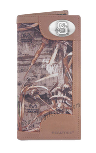 North Carolina State Roper REALTREE MAX-5 Camo Wallet