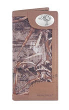 Load image into Gallery viewer, South Carolina Palmetto Tree Roper REALTREE MAX-5 Camo Wallet