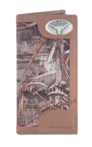 Texas Longhorns Roper REALTREE MAX-5 Camo Wallet