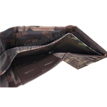 Load image into Gallery viewer, Georgia Bulldogs Mascot Mossy Oak Camo Trifold Wallet