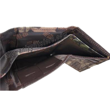 Load image into Gallery viewer, Turkey Strutting Mossy Oak Camo Trifold Nylon Wallet