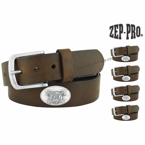 Troy Zep-Pro Leather Concho Belt