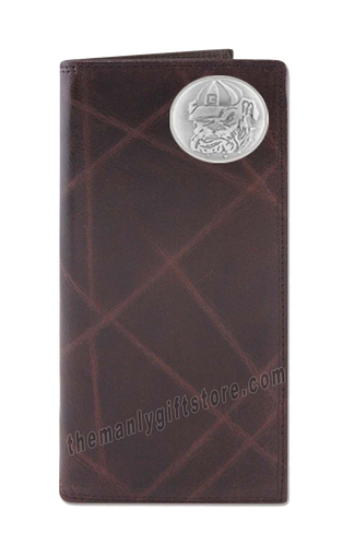 Georgia Bulldogs Mascot Wrinkle Zep Pro Leather Roper Wallet