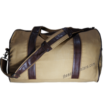 Load image into Gallery viewer, Kansas Bulldogs Zep Pro Waxed Canvas Weekender Duffle Bag