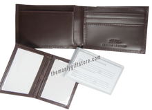 Load image into Gallery viewer, Memphis Tigers Wrinkle Zep Pro Leather Bifold Wallet